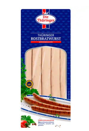 Die Thüringer Rostbratwurst 500g bei Rewe für 5,99 €