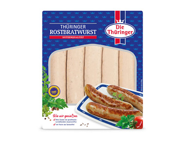 Thüringer Rostbratwurst — 5x100g für 6,42 €